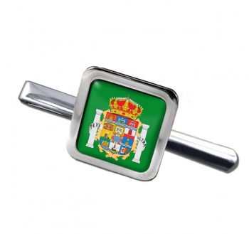 Cadiz (Spain) Square Tie Clip