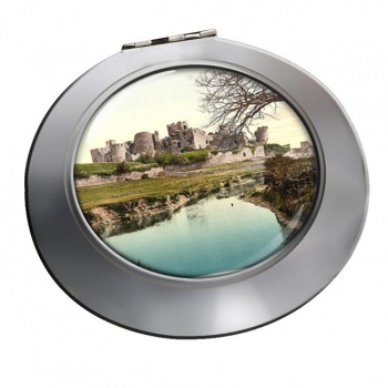 Caerphilly Castle Chrome Mirror