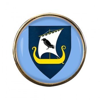 Caithness (Scotland) Round Pin Badge