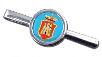 Caltanissetta (Italy) Round Tie Clip