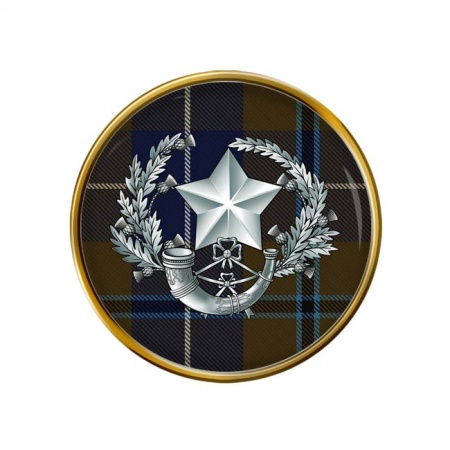 Cameronians Scottish Rifles, British Army Pin Badge