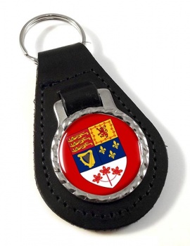 Canada (pre 1965) Leather Key Fob