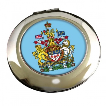 Canada Coat of Arms Round Mirror