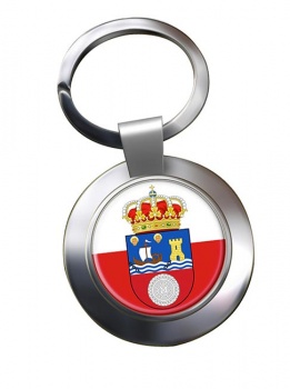 Cantabria (Spain) Metal Key Ring