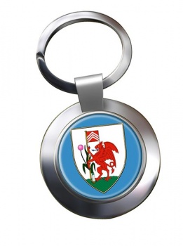 Cardiff Metal Key Ring
