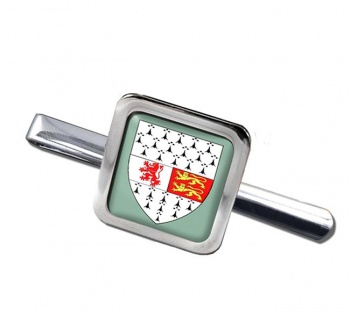 County Carlow (Ireland) Square Tie Clip