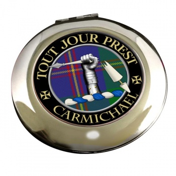 Carmichael Scottish Clan Chrome Mirror