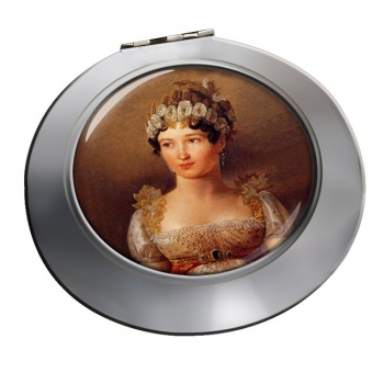 Caroline Bonaparte Chrome Mirror