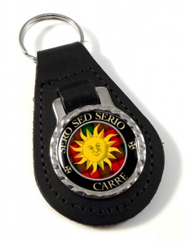 Carre Scottish Clan Leather Key Fob