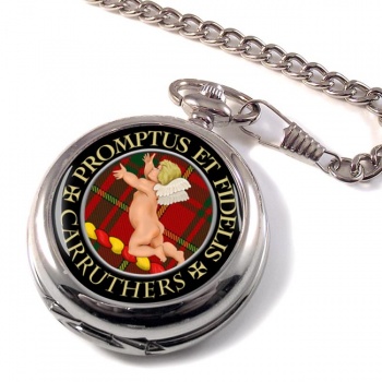 Carruthers Scottish Clan Pocket Watch