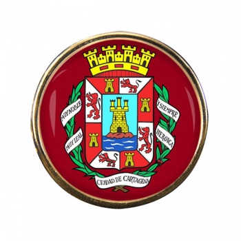 Cartagena (Spain) Round Pin Badge