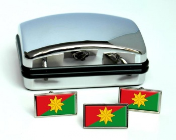 Casanare (Colombia) Flag Cufflink and Tie Pin Set