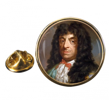 John Casimir of Poland Round Pin Badge