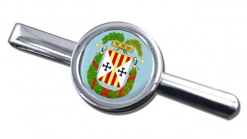 Provincia di Catanzaro (Italy) Round Tie Clip