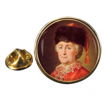 Catherine the Great Round Pin Badge