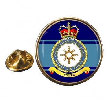 Communications Control Centre (Royal Air Force) Round Pin Badge