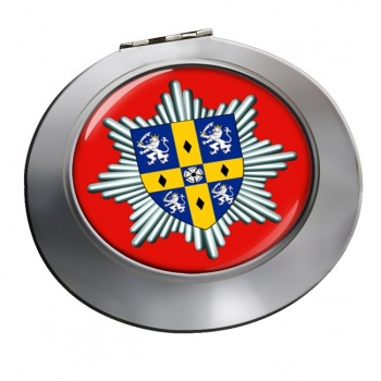 Co. Durham & Darlington Fire & Rescue Service Chrome Mirror