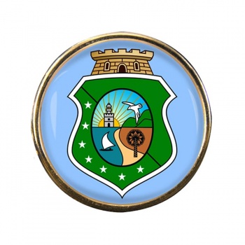 Ceara (Brazil) Round Pin Badge
