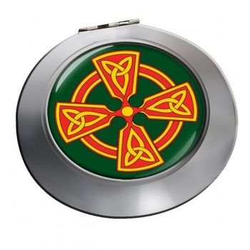 Celtic cross Chrome Mirror