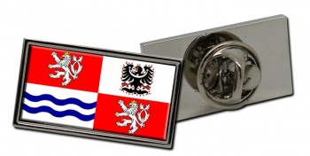 Central Bohemia Flag Pin Badge