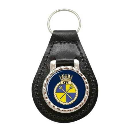 CFS Coast Forces Squadron, Royal Navy Leather Key Fob