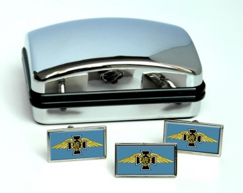 Chaplains Branch (Royal Air Force) Rectangle Cufflink and Tie Pin Set
