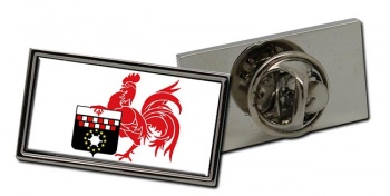Charleroi (Belgium) Flag Pin Badge
