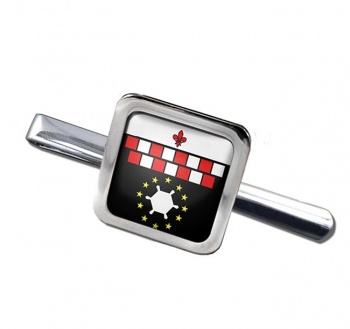 Charleroi (Belgium) Square Tie Clip