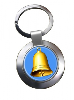 Church Bell Chrome Key Ring