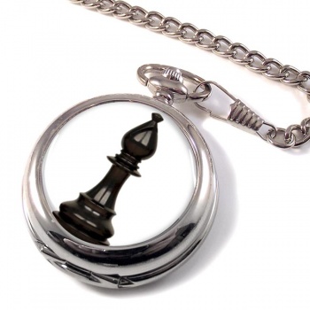 Chess Bishop Pocket Watch