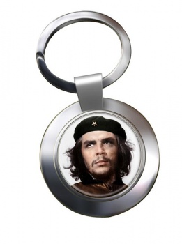 Che Guevara Chrome Key Ring