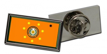 Cherokee Nation (Tribe) Flag Pin Badge