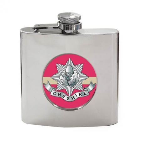 Cheshire Regiment WW1, British Army Hip Flask