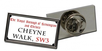 Cheyne Walk Rectangle Pin Badge