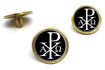 Chi-Rho Alpha Omega Golf Ball Markers