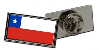 Chile Flag Pin Badge