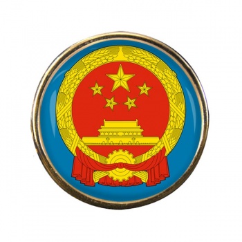 China Round Pin Badge