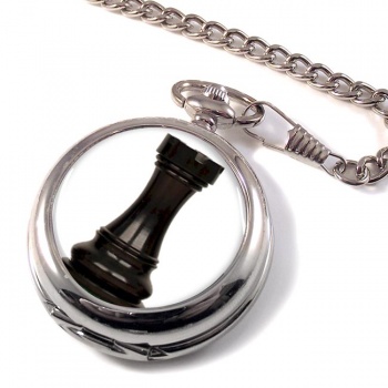 Chess rook Pocket Watch