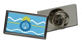 Argentine Chubut Flag Pin Badge