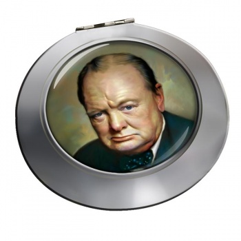 Winston Churchill Chrome Mirror
