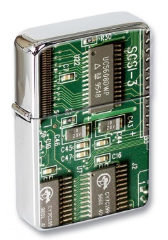 Circuit Board Flip Top Lighter