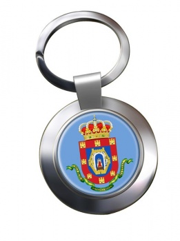 Ciudad Real (Spain) Metal Key Ring