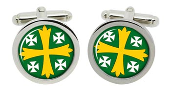 Abingdon (England) Cufflinks in Chrome Box