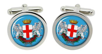 Alessandria (Italy) Cufflinks in Chrome Box