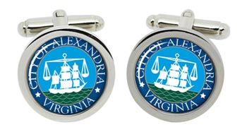 Anaheim CA (USA) Cufflinks in Chrome Box