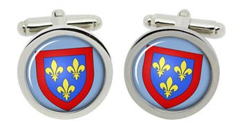 Anjou (France) Cufflinks in Chrome Box