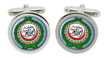 Arab-League Cufflinks in Chrome Box