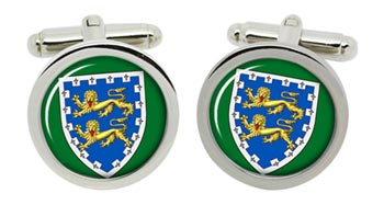 Berkshire (England) Cufflinks in Chrome Box