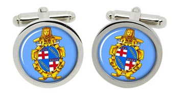 Bologna (Italy) Cufflinks in Chrome Box