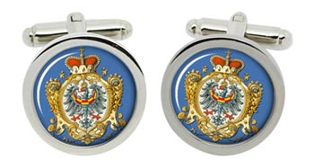 Slovenia Cufflinks in Chrome Box